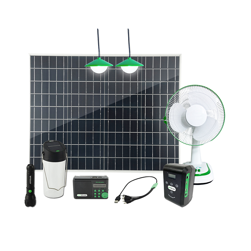 Solenergi DC fläkt hem kit